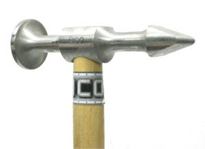 Martillos redondos 38mm horiz 250gr largo