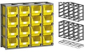 Contenedor plástico Multibox Arg. 600x160x100 h.mm