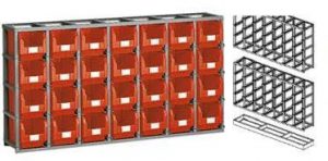 Contenedor plástico Multibox Arg. 600x160x100 h.mm