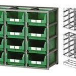 Contenedor plástico Multibox Arg. 600x160x100 h.mm