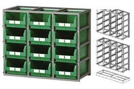 Contenedor plástico Multibox Arg. 600x160x100 h.mm