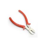 Alicate cromado media caña 8