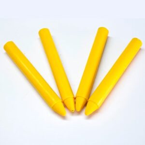 Crayon p/marcar mad-cuero-carton-tela.. x12u amarillo