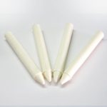 Crayon p/marcar mad-cuero-carton-tela.. x12u blanco