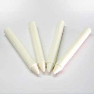 Crayon p/marcar mad-cuero-carton-tela.. x12u blanco