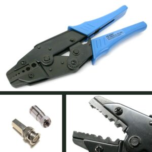 Pinza cable coaxil 6.5 a 1mm2 RG59, RG6 (hexag)