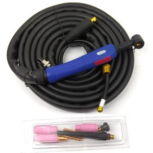 Torcha tig seca WP17 con micro swich x 4 mts